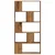 Regal za knjige 5 razina boja staro drvo 80,5x23,5x162,5 drveni