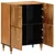 Vidaxl Stranska omarica 60x33x75 cm trden mangov les