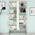 Hanah home Polica 120x78,8x60?cm Krem-Crna