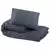 Set posteljine za poplun antracit 200x200 cm pamučni