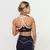 GymBeam Varsity Sports Bra Blue