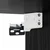 Ormar za TV montiran na zid 4 pcs Crni hrast 30,5 x 30 x 30 cm