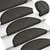 Vidaxl Samolepilne preproge za stopnice sisal 30kos 56x17x3cm antracit