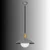 Opviq luster Plise 15-20930, 1 × E27, sivi