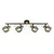 Spot lampa FE408-4 BK+SG