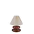 Opviq Stona lampa Mars, Braon-bela