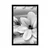 Plakat luksuzna magnolija z biseri v črnobeli varianti - 60x90 no frame