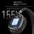 Black Bluetooth slušalice 155H, Crne