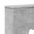 Okvir za kamin Betonska siva 93 x 20 x 89 cm Konstruirano drvo