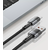 TECH-PROTECT ULTRABOOST TYPE-C CABLE 66W/6A 50CM GREY (9319456607499)