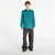 Srajca FRED PERRY Relaxed Washed Twill Shirt Deep Mint XL