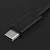 Qoltec USB 2.0 kabel tipa C moški | USB 2.0 tip C moški | 1,4 m | črne barve