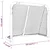 Gol za hokej crveno-bijeli 183 x 71 x 122 cm od poliestera