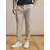 DAN FOX APPAREL Hlače na rob Dustin svetlo siva