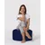 Atelier Del Sofa Garden Pouffe, okrogla podloga - temno modra