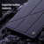 Maska za telefon Nillkin Bumper Leather Pro za Samsung Tab S9 Ultra / X910, Crna