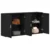 Kreveta 2 pcs Crni hrast 79 x 38 x 80 cm Konstruirano drvo