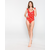 Vero Moda Annita Jednodijelni kupaći kostim 364509 crvena