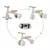 PETITE&MARS Balans bicikl Bingo 3 u 1, Ivory White