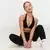 GymBeam Fierce Halter Sports Bra Black