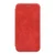 Maska na preklop Teracell Leather za iPhone XS Max crvena