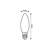 RABALUX SIJALICA FILAMENT E14 C37 4W 500LM 2700K