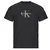 Calvin Klein Jeans  SS HERO MONOLOGO TEE 20S  Črna