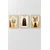 Wallity slika 3Dartsoho108, 3 dijela, 33 x 48 cm