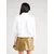 Calvin Klein Bluza K20K208068 Bela Regular Fit