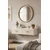 Hanah Home komoda Ida 120, 120 cm, bela / travertin