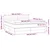 Vidaxl Box spring postelja z vzmetnico črna 180x200 cm blago