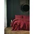 Bordo rdeča enojna posteljnina 200x140 cm Elegant – Mijolnir
