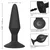 California Exotics Large Silicone Inflatable Plug Black