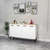 Hanah Home Konzolni sto Frezya, 120 x75 x29.6 cm, Beli