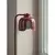 Osram - Stojeća lampa DECOR COROLLE 1xE27/15W/230V crvena