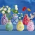 shumee DIY vaza - modri mozaik