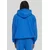 Mens Light Terry Hoody Sweatshirt - Blue
