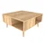 Hanah Home Klub sto Ronas 89,6x46,5x89,6cm Hrast