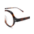 Epos-round frame glasses-unisex-Brown