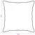 Jastuk 2 pcs Bež 60 x 60 cm Kapok vlakno