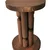 Hanah home Klub sto Stoa 27x42x27cm Braon