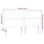 LED uzglavlje smeđesivo 200x5x118/128 cm od tkanine