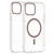 Transparent Color Ring MagSafe maska za iPhone 16 Pro Max – Zlatna