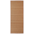 VIDAXL pravokotna preproga iz rjavega bambusa (150x200cm)