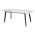 MID.YOU Jedilna Miza Alvaro, Bela, 180-220x100