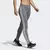 Adidas 3S LONG TIGHT, ženske helanke za fitnes, crna