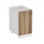 Hanah Home kuhinjski element Minar 4120, 45 cm, beli / dore