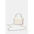 Ročna torba Tory Burch Charlie Quilted Mini Top Handle Chain Wallet 186032 Kremna