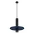 Sollux SL.1884 - Luster na sajli PELTA 1xGU10/10W/230V crna/plava