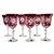 Marika Kozarci za vino Ruby Crystal 220ml Olive Grinder 6 kosov